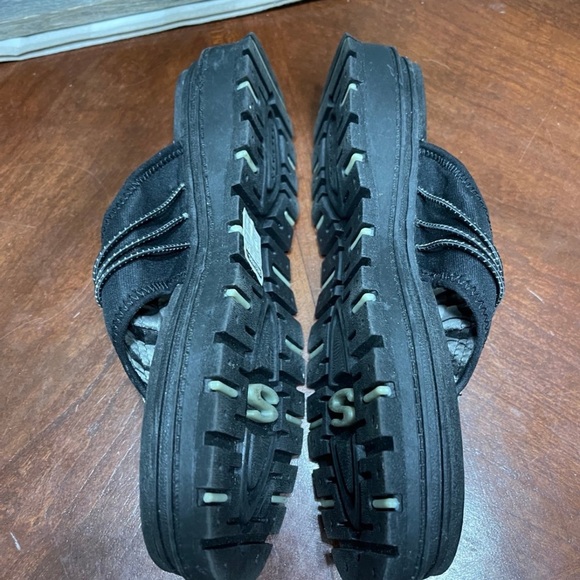 Skechers G-Tech Sandals flip flops platform - Picture 3 of 7